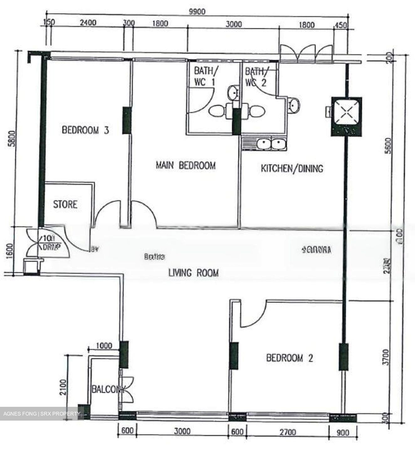 Blk 923 Hougang Avenue 9 (Hougang), HDB 4 Rooms #461784991